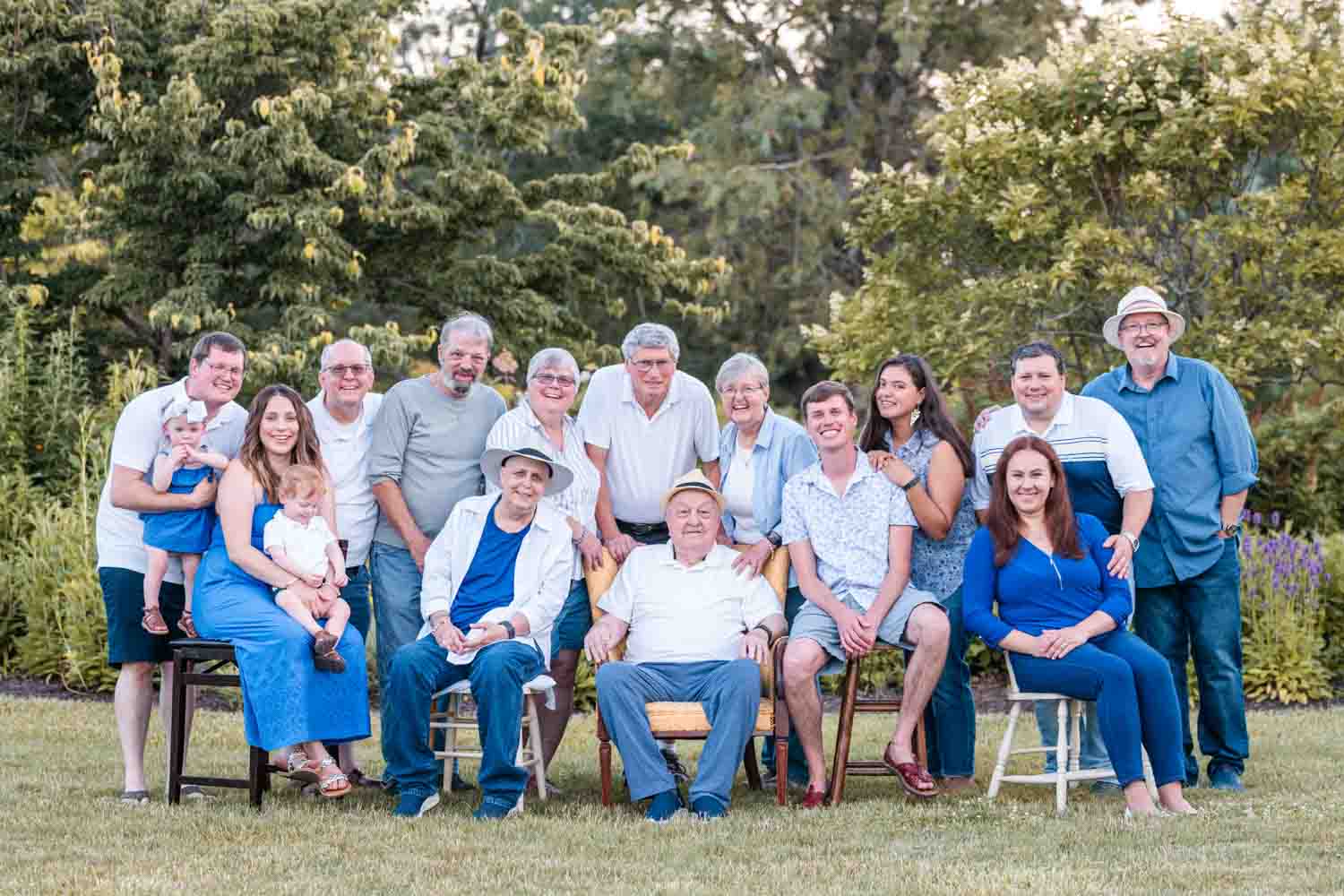 Multi-generational family photograph